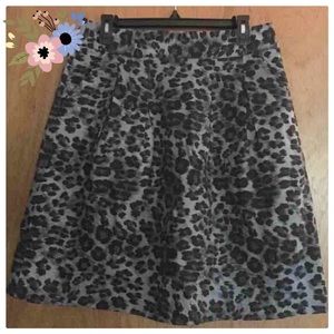 Van Heusen Knee Length Cheetah Skirt